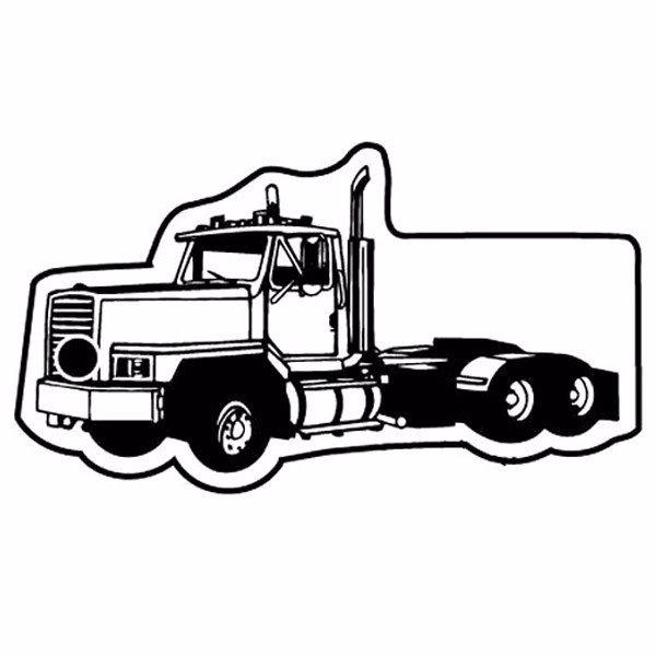 Truck Cab 2 Key Tag - Spot Color