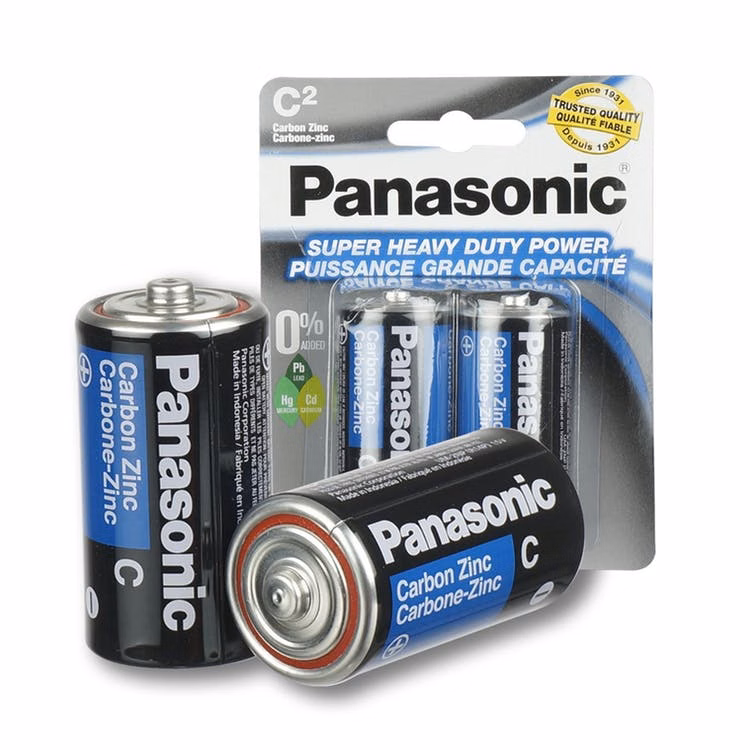 Panasonic C Batteries - 2 Pack