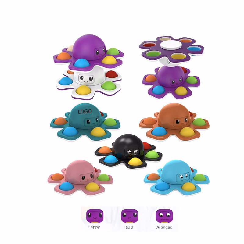 Octopus Pop Bubble Fidget Toy Fidget Spinner
