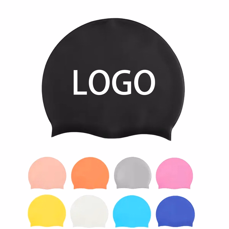 ,Elastic Silicone Swim Cap ?C Soft and Durable