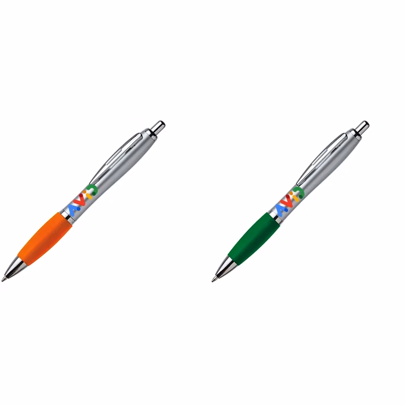 Plastic Press Ballpoint Pen