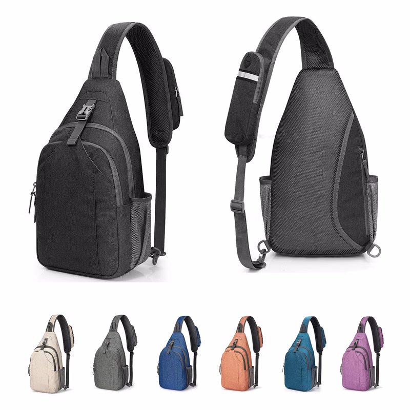 Crossbody Chest Bag Daypack for Hiking Travel