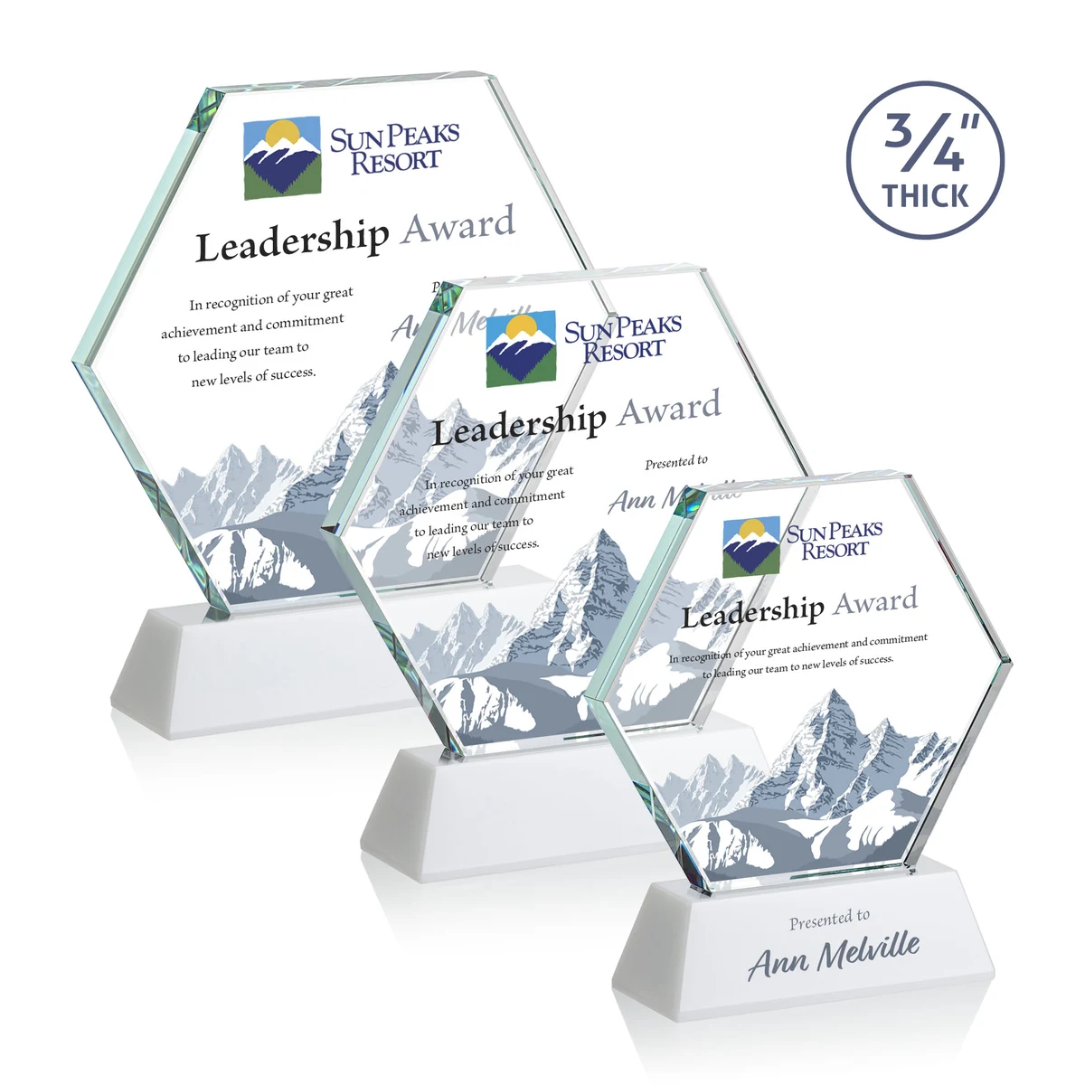 Pickering on Newhaven VividPrint™ Award - White 1