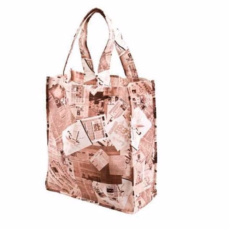 Full Color Recycled PET Tote - 14.2"x15.7"