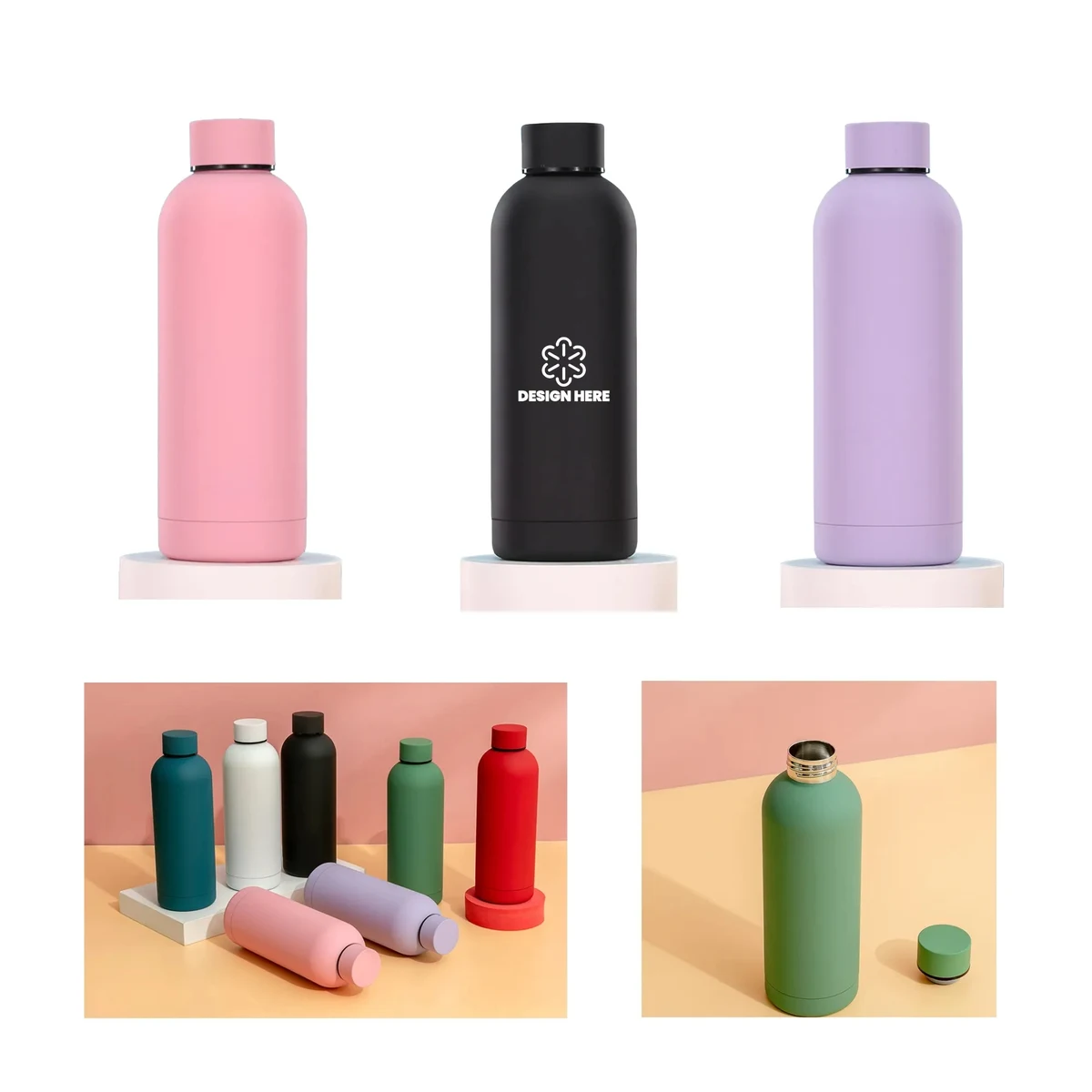 17oz Stainless Steel Water Bottle Outdoor Sports 1