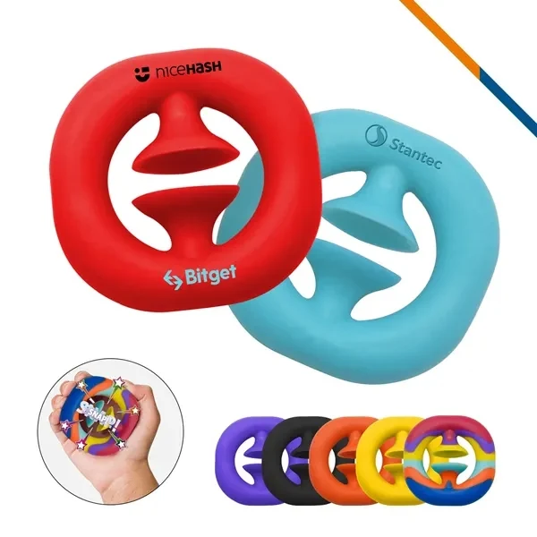Custom Food-Grade Silicone Pop Snap Fidget Toy — Stress Relief Giveaway 1