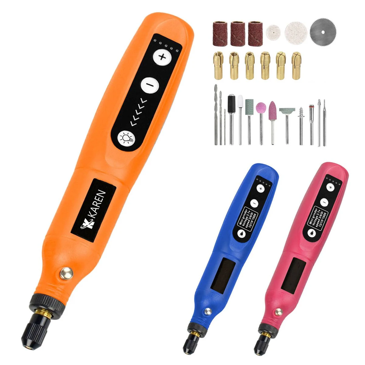 5-Speed Portable Mini Rechargeable Cordless Rotary Tool 1