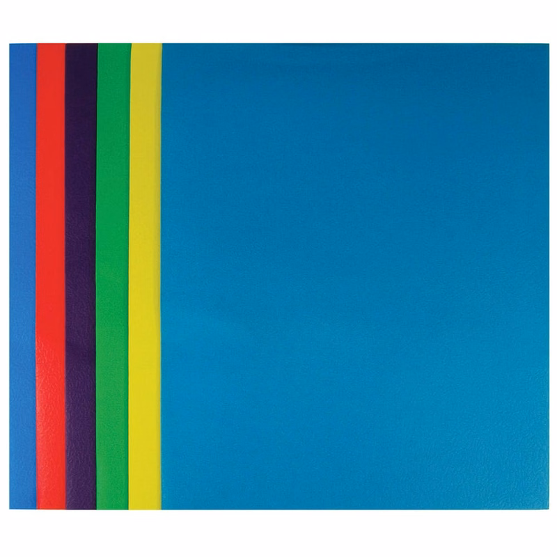 2 Pocket Folder - Assorted Colors Paper