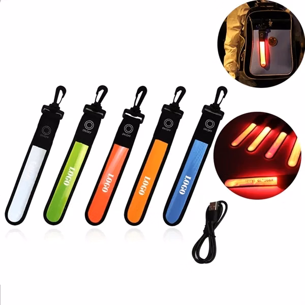 LED Reflective Mountaineering Bag Pendant for Work, School and Travel