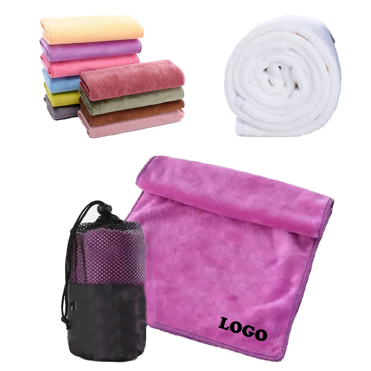 MOQ 10 pcs Quick-Dry Gym Towel 1