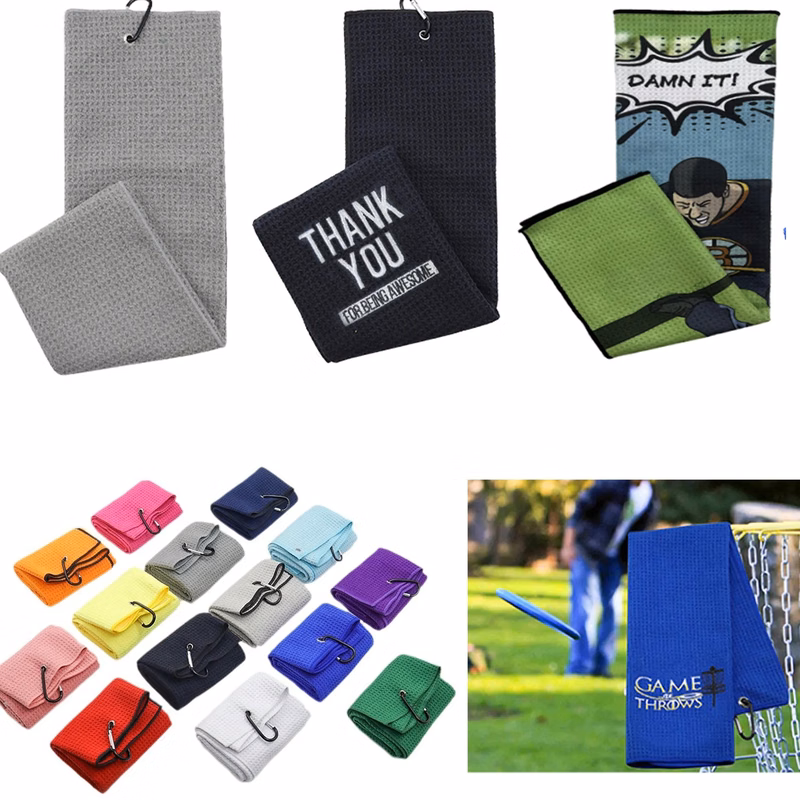 Waffle Golf Towel