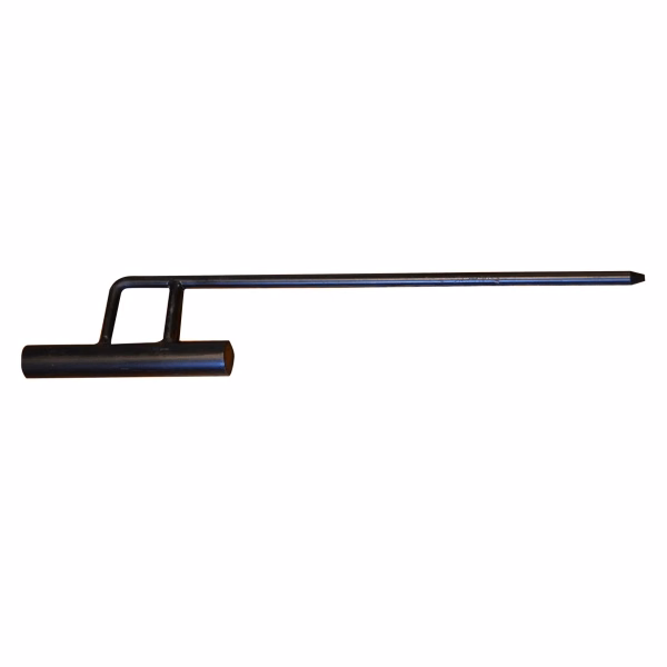 Black Ground Stake for 8' & 12' Poles