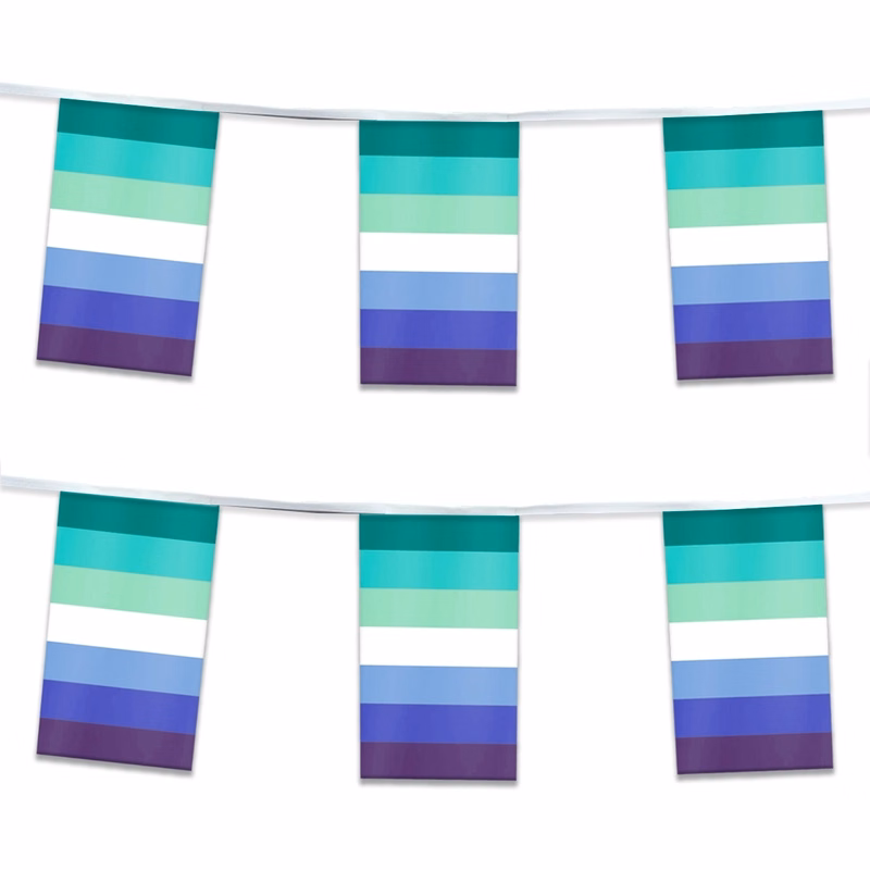 60' 1ply ePoly Gay Men Streamer