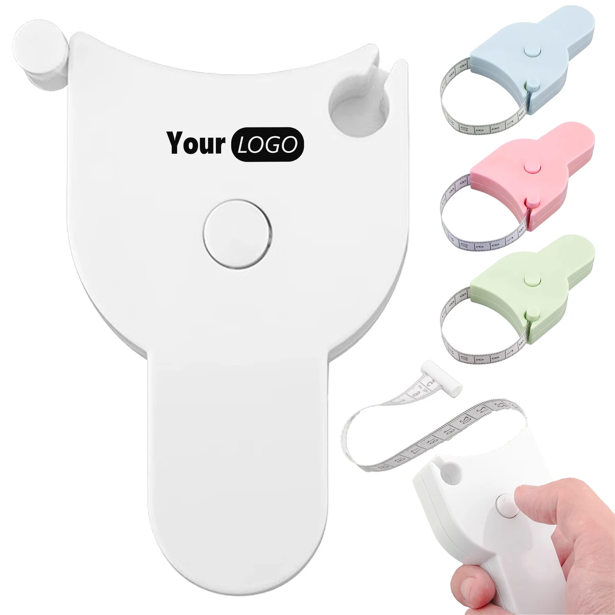 Plastic Portable Automatic Shrink Tape Measure 1