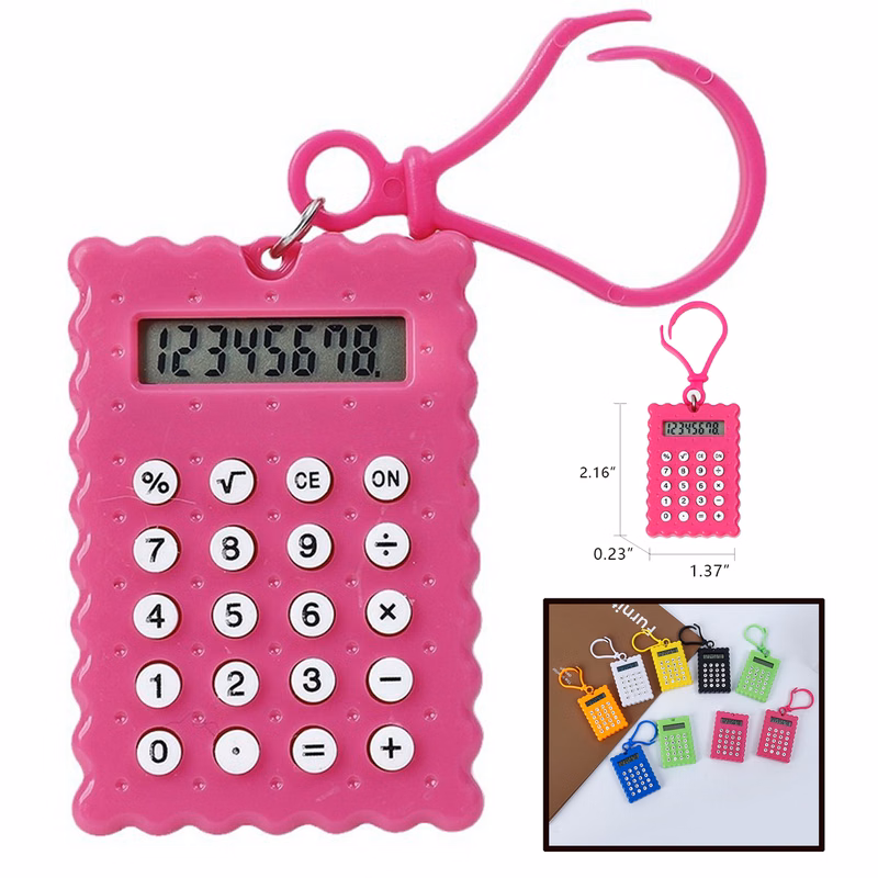 Small Mini Calculator With Hook