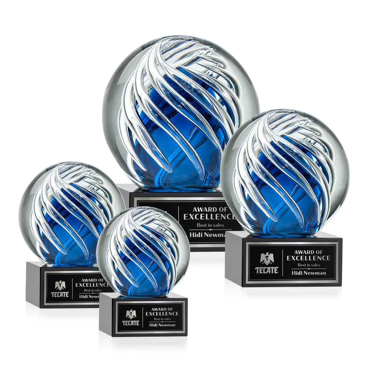 Genista Award on Hancock Base - Black 1