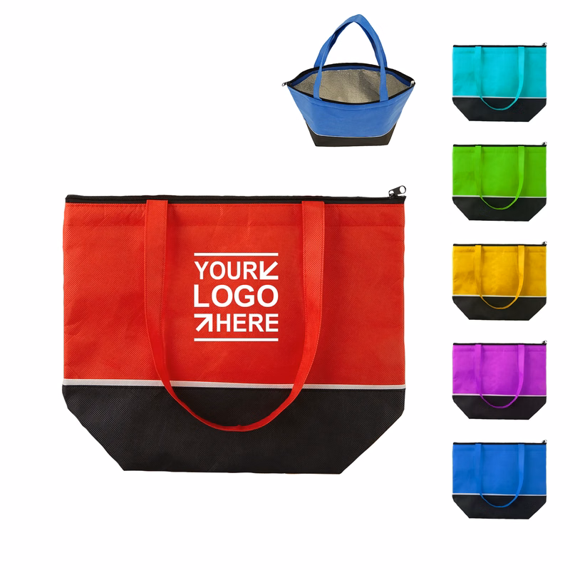 Printed Carnival RPET Cooler Totes