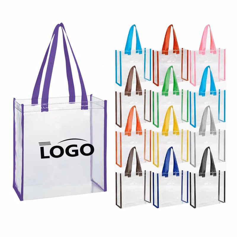 PVC Clear Tote Bag With Handles
