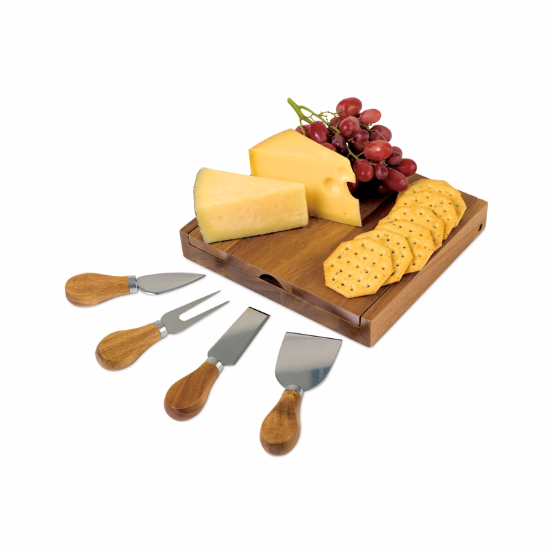 La Cuisine™ Cheese Board with Serving Set