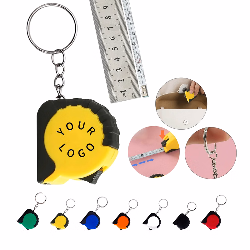 Rubber-Coated Mini Gift Tape Measure