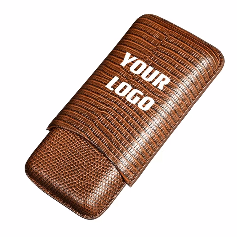 Custom Leatherette Cigar Case Gifts For Men