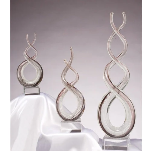 Hand Blown Art Glass Sculpture Award 1