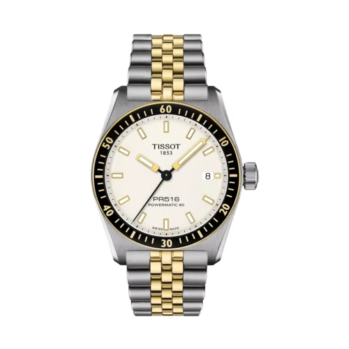 Tissot PR516 Powermatic 80 Two-Tone Stainless Steel Watch 1