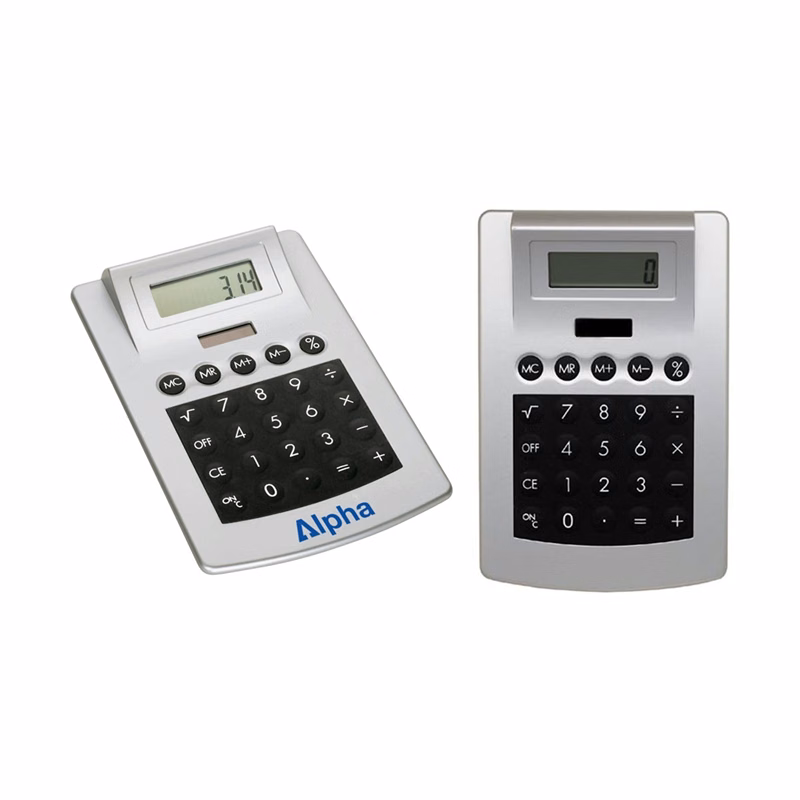 Rubber-Touch Desk Top Calculator