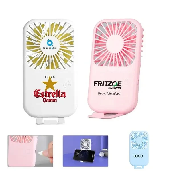 USB Rechargeable Handheld/Table Power Fan 1