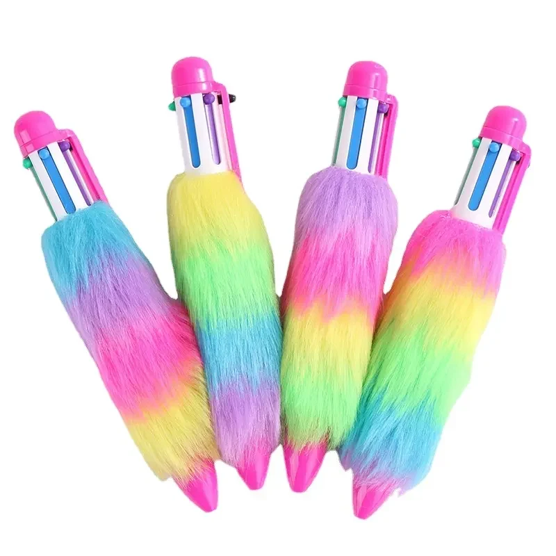Fur Ballpoint Color Pen 1