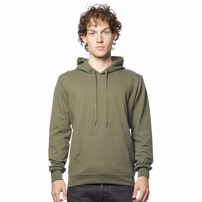 USA Made Unisex Cotton Pullover Hoodie