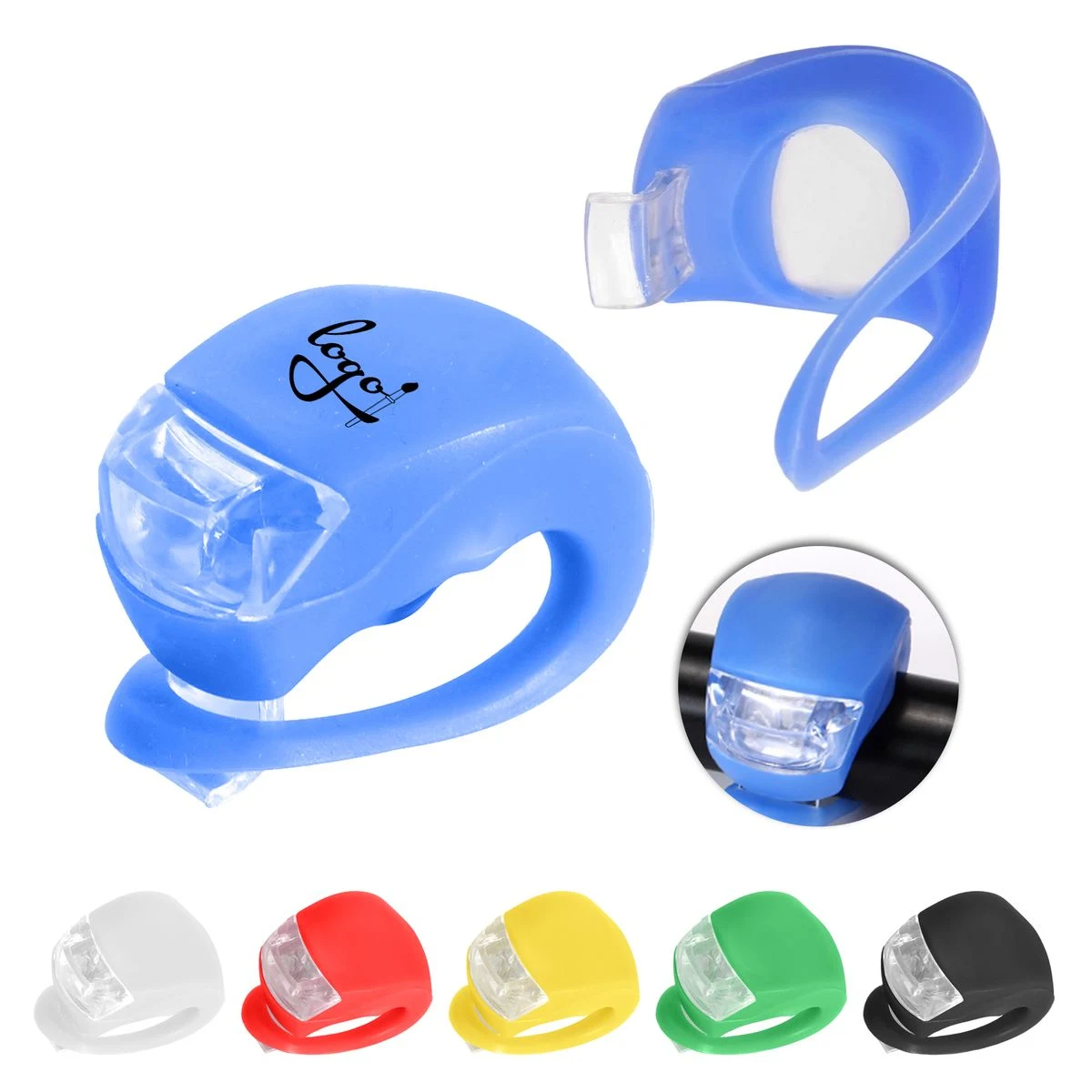 Bicycle Front and Rear Silicone LED Bike Light 1