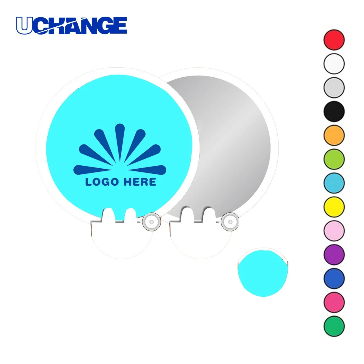 Multi-Functional Folding Hand Fan 1