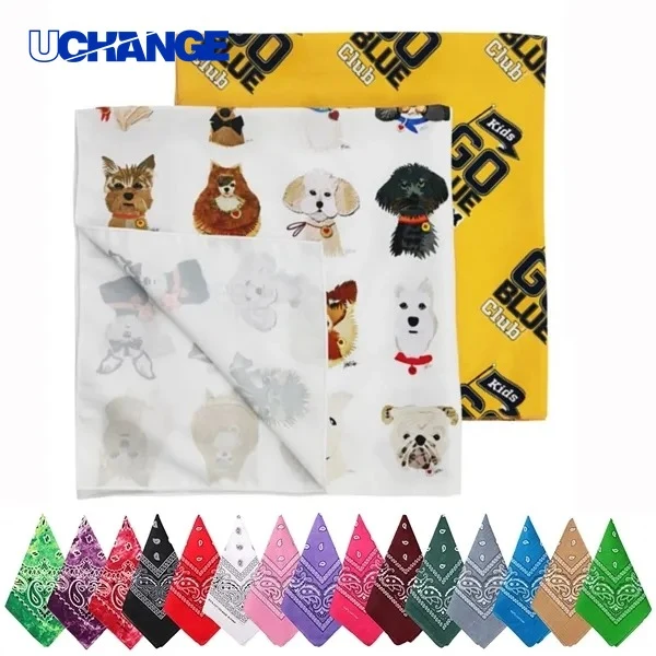 100% Polyester Bandana for Headwear and Daily Use 1