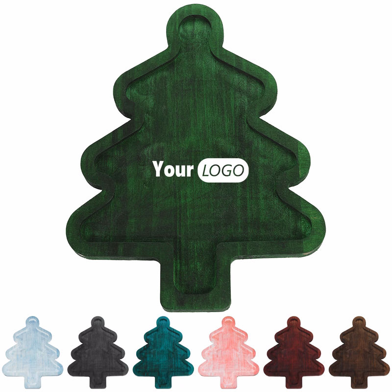 Wood Holiday Cheer With The Christmas Snack And Dessert Tray