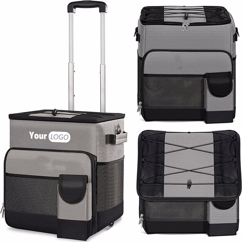 Oxford Large capacity waterproof wheeled insulation bag
