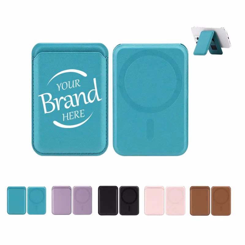 Phone Wallet Adjustable Stand Card Holder With Magnetism