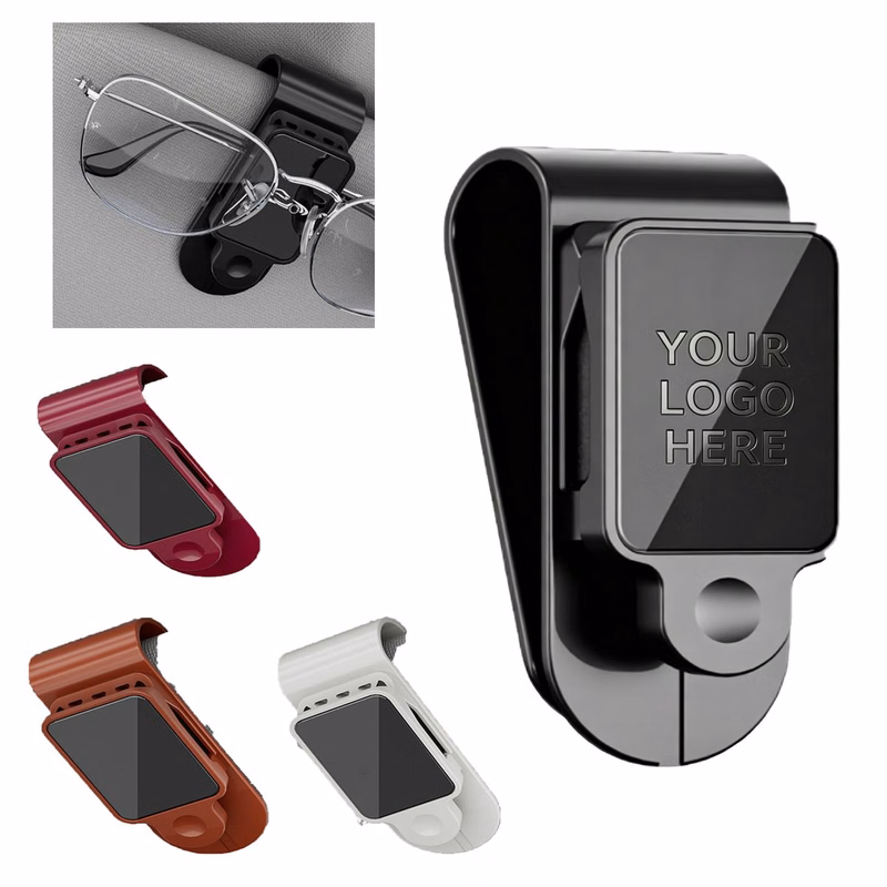 Custom Laser Engraved Car Glasses Clip