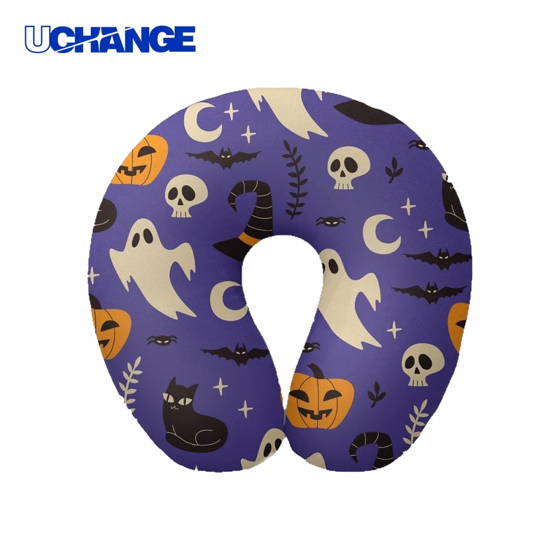 U Shaped Inflatable Neck Pillow for Travel