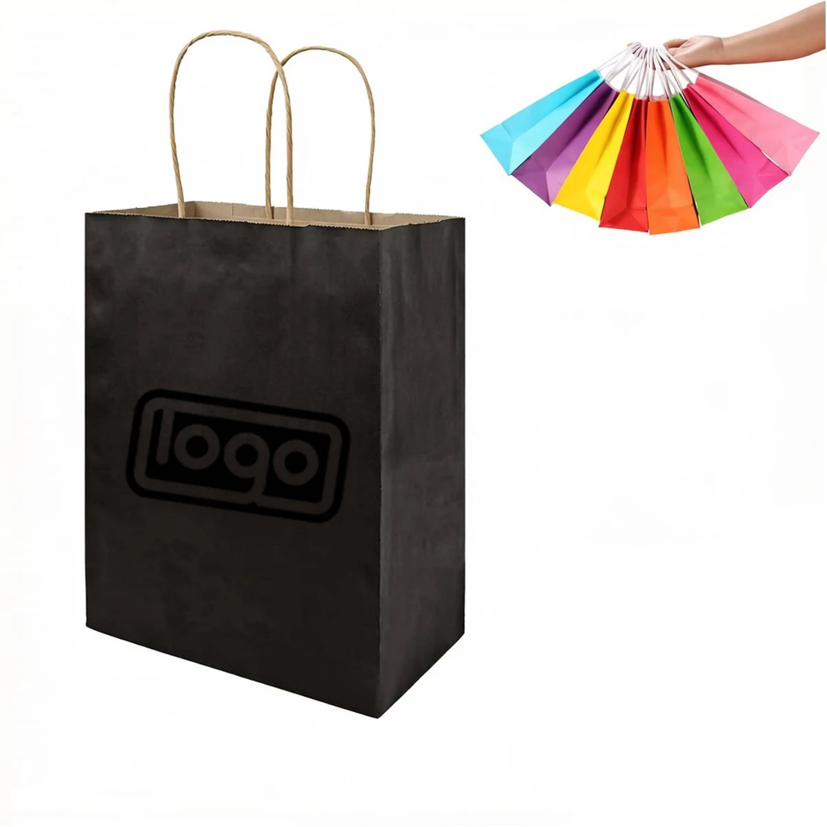 Kraft Paper Shopping Bag 1