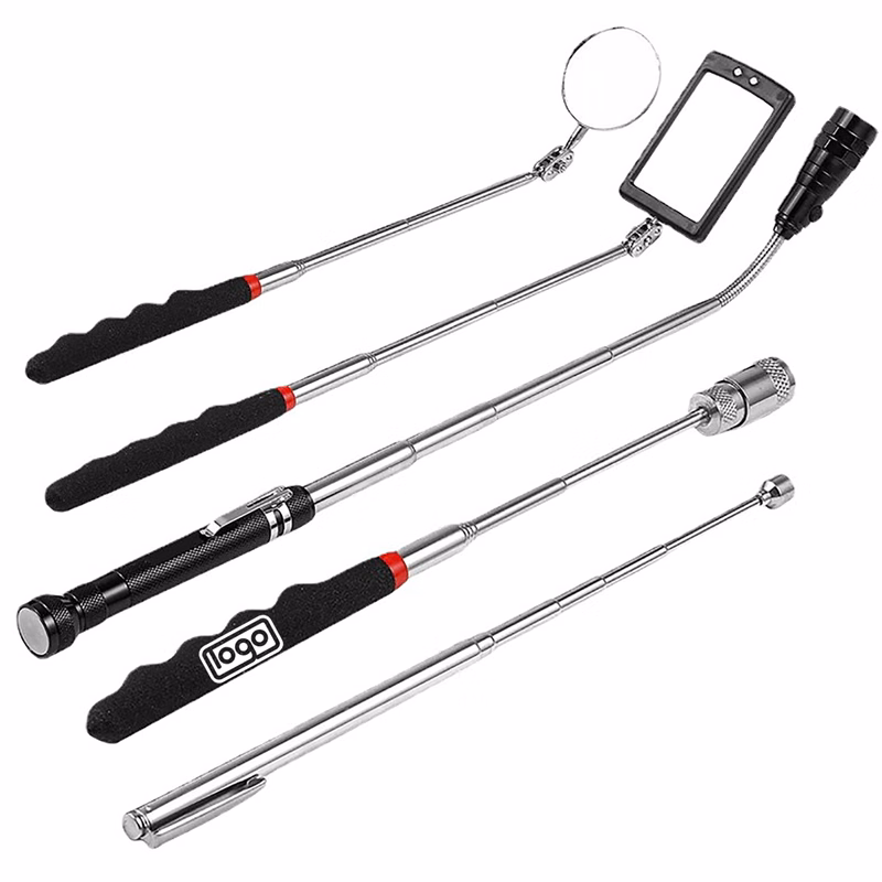 5 PCS Undercarriage Inspection Kit w/ Magnetic Picker