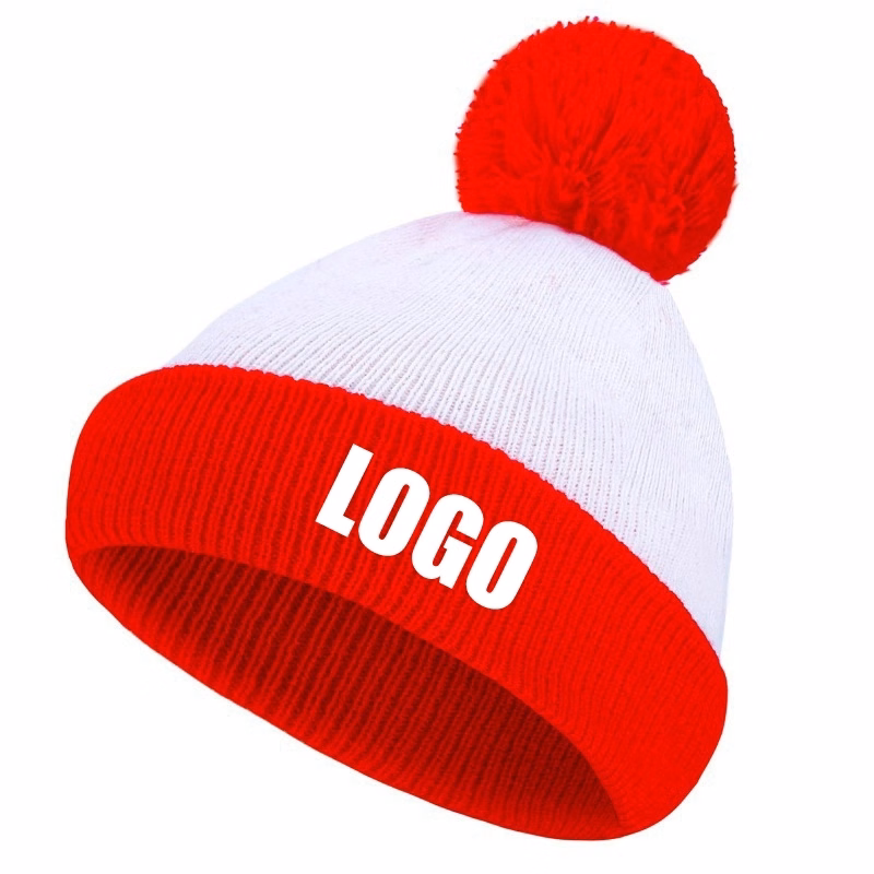 Custom Beanie Hats Winter Knitted Caps Unisex