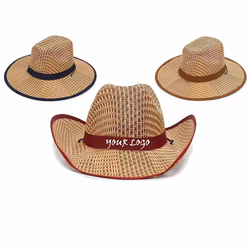 Outdoor Straw Hat With Sun Protection