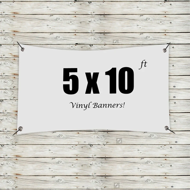 Custom 5' x 10' Vinyl Banners 1