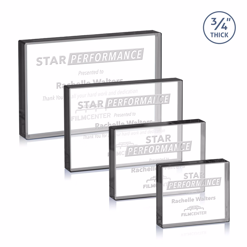 Verona Paperweight - Black