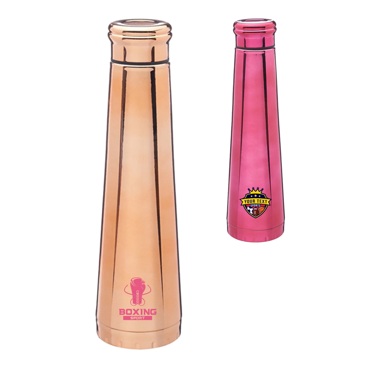 16 oz. Insulated Polished Stainless Steel Water Bottles 1