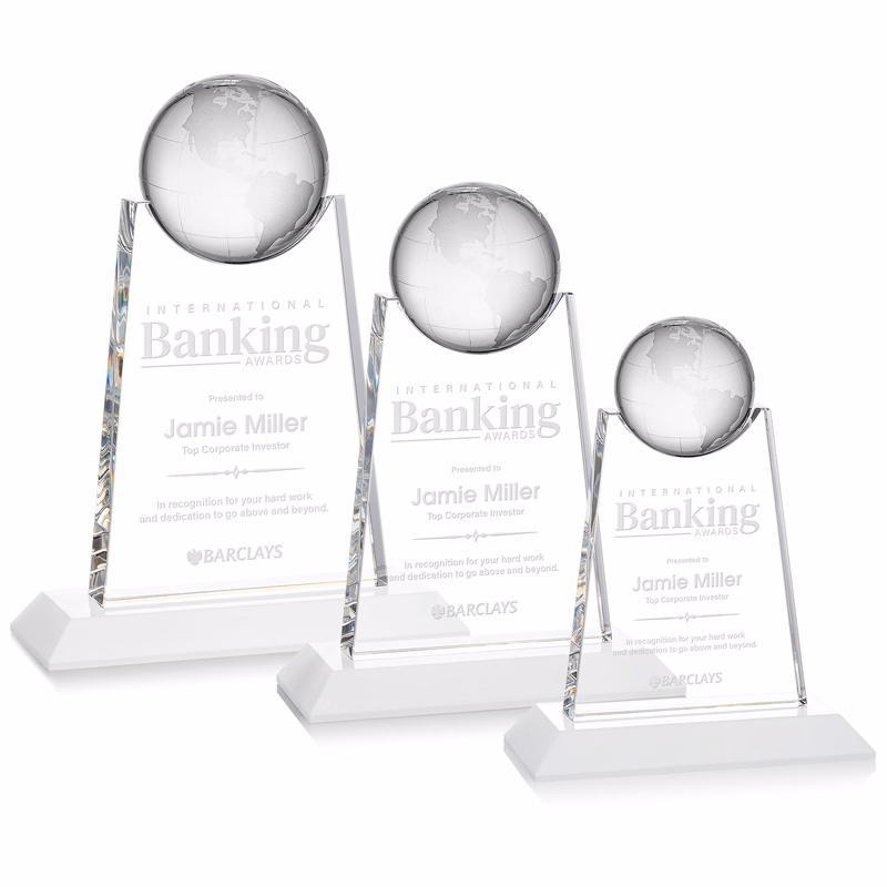 Netherford Globe Award - White