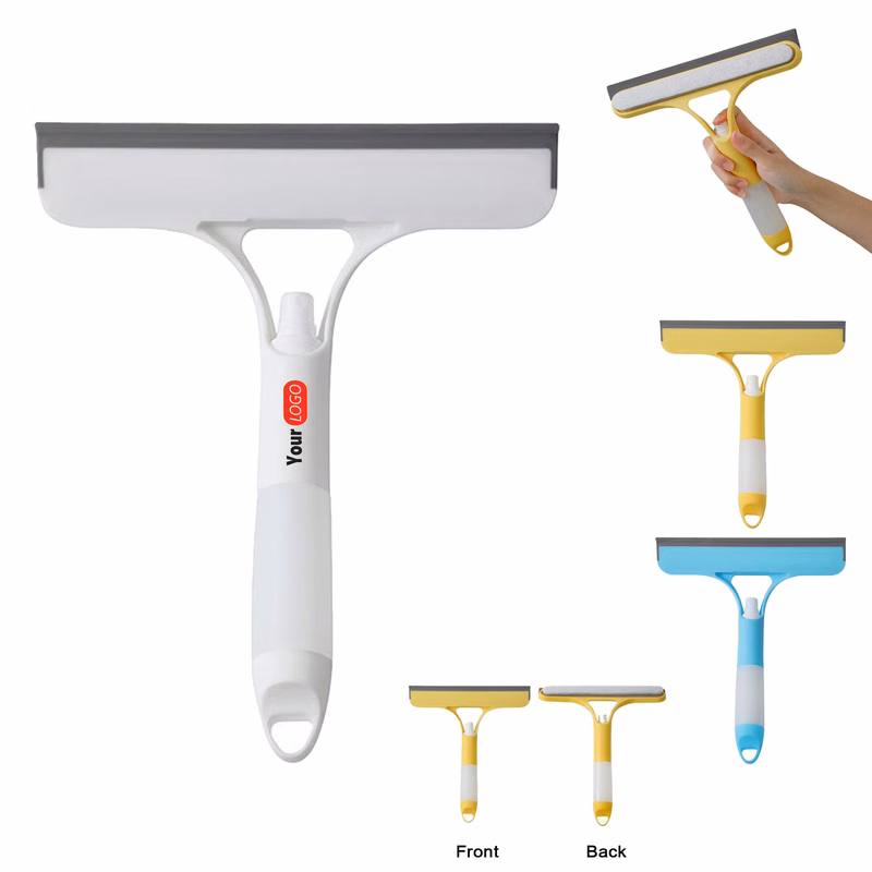 MOQ 50PCS Window Cleaning Tool Built In Water Sprayer