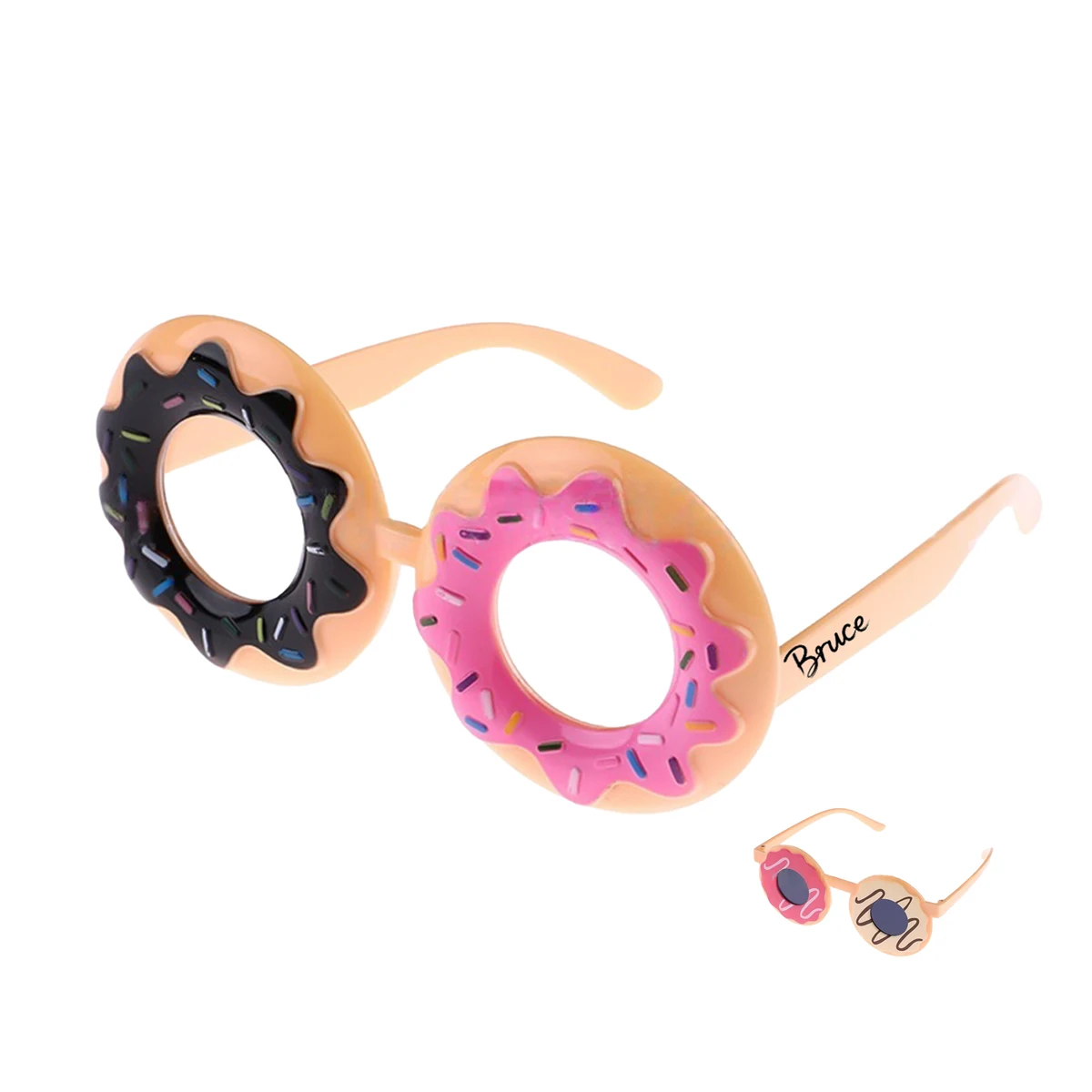 Cute Donut Shaped Party Glasses 1
