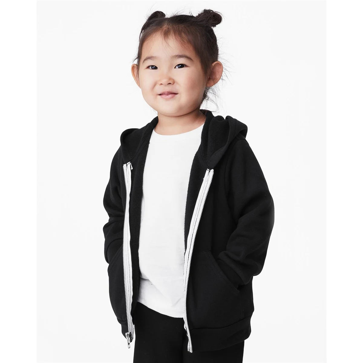 Toddler Sponge Fleece Full-Zip Hoodie Sweatshirt - 3739T 1